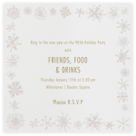 Ring in the new year at the PGSA Holiday Party!