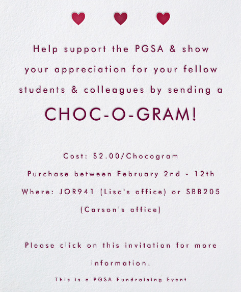 Choc-o-grams!