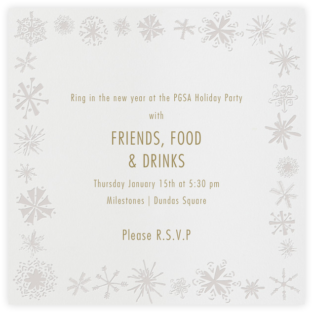 PGSA Holiday Party